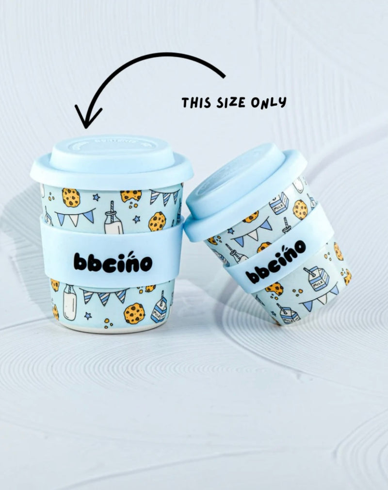 BBcino Tough Cookie in Blue 240ml Babycino