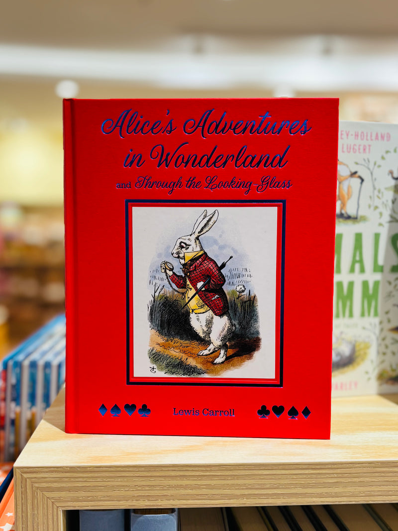 Alice's Adventures in Wonderland and Through the Looking Glass (Hardcover) With Illustrations by Sir John Tenniel