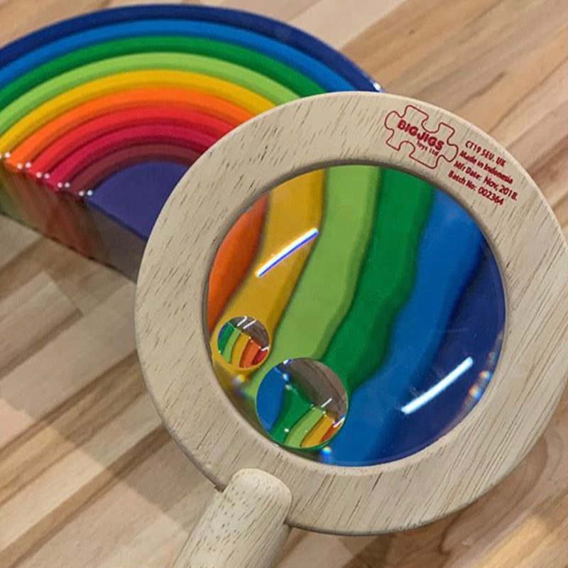 Bigjigs Big Magnifying Glass Stem Toys Outdoor Toys 3yrs+