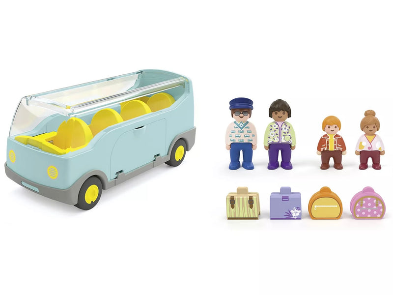 Playmobil Junior Airport Shuttle Bus Toy Car Toddlers Gifts Idea 12m+