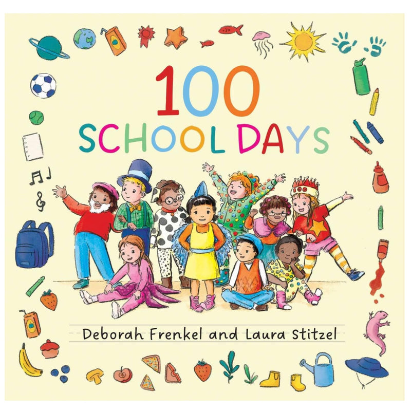 100 School Days (Hardcover ) by Deborah Frenkel Kids Picture Book