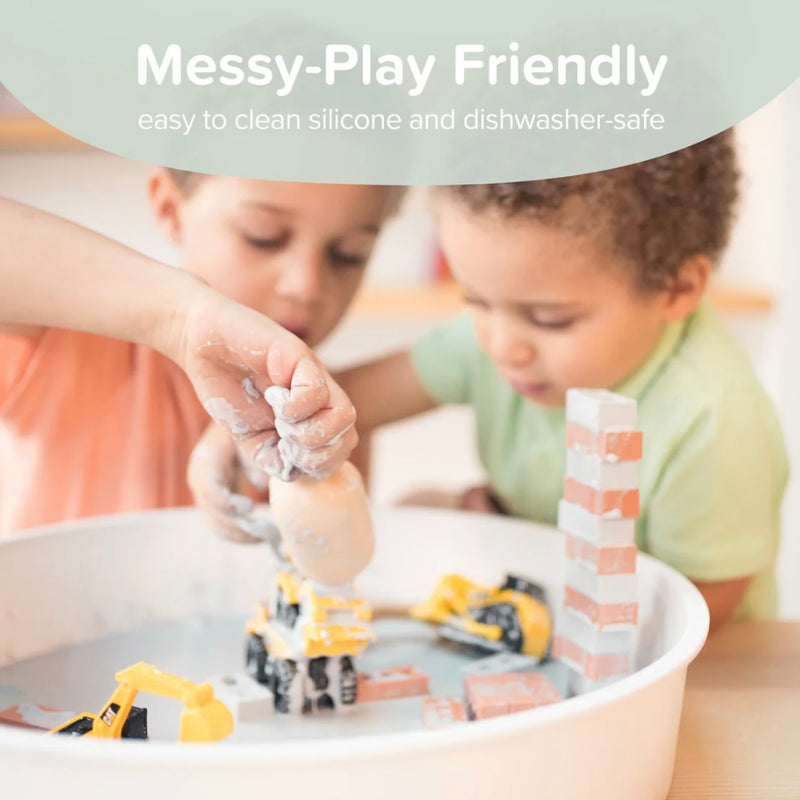 Inspire My Play Silicone Mini Bricks 25pcs Set Construction 2yrs+