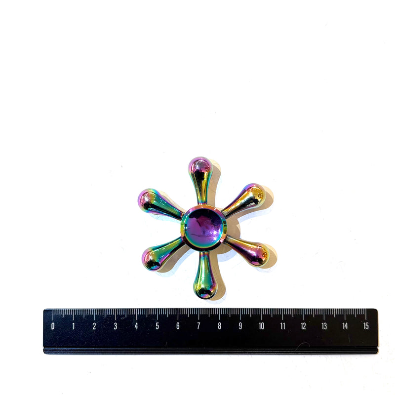 Kaiko Fidget Spinner Metal Wheel Oil Slick 100g Travel Fidget Toys Sensory Toys Best Seller 3yrs+