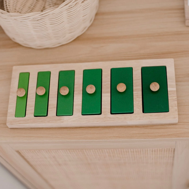 Qtoys Narrow-Wide Knob Puzzle Cognitive Developmental Toys for Toddlers 2yrs+