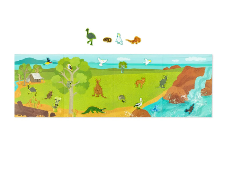 Tiger Tribe Magna Carry Aussie Animals Magnetic Playscape Travel Toys 3yrs+