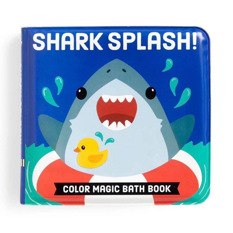 Mudpuppy Bath Book Shark Splash! Colour Magic Bath Book Baby Toys 0m+