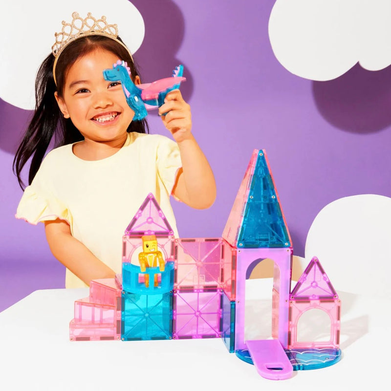 Magna Tiles Castle 25 Piece Set Magnetic Tiles 3yrs+
