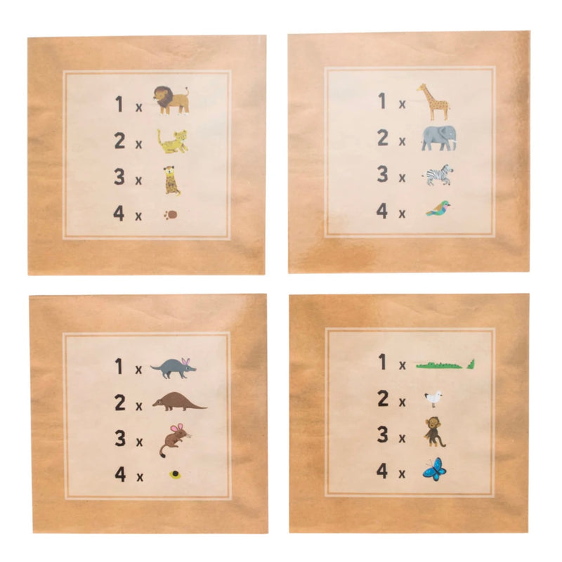 Tiger Tribe Magic Water Painting World Safari Adventures Art and Craft for kids 12m+