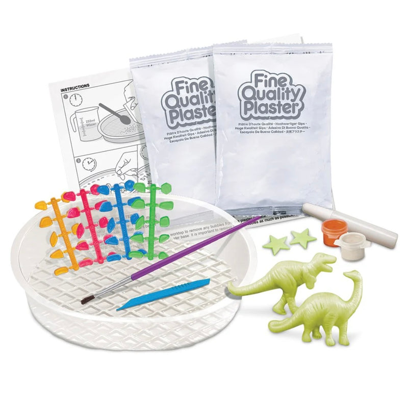 Mould & Paint Dino Stone by 4M Art and Craft for Dinosaur and Dragon Theme 5yrs+