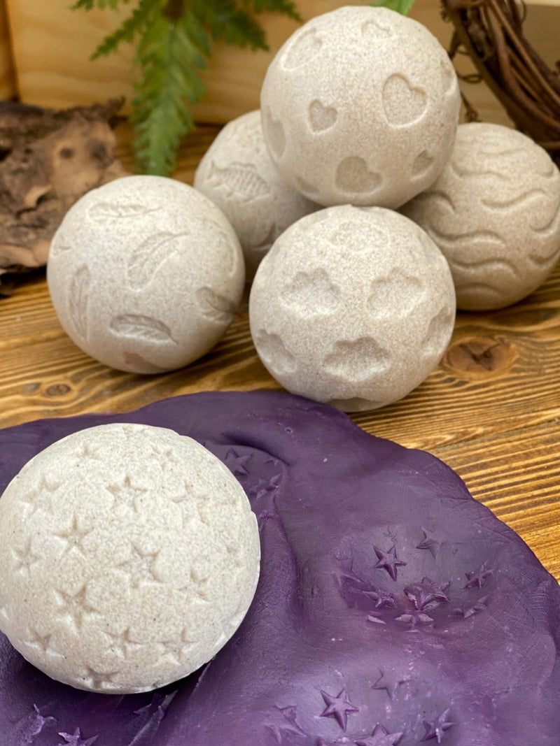 Yellow Door Roll Around Feel Calm Sensory Stone Rollers Set of 6 Art and Craft for Kids Playdough Sand Sensory Toys 2yrs+