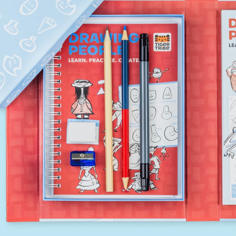 Tiger Tribe Drawing People Learn, Practice, Create Arts and Craft for Kids 7yrs+