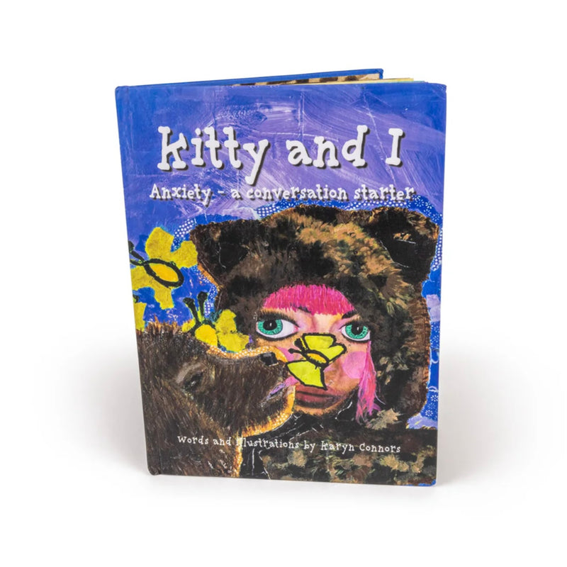 Kitty and I Anxiety Conversation Starter Interactive Storybook (Hardcover) by Karyn Connors NDIS