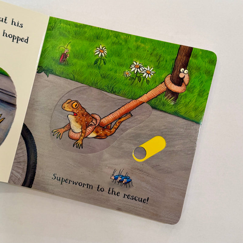 Slide and Spin Superworm (Board Book) by Julia Donaldson Kids Picture Book