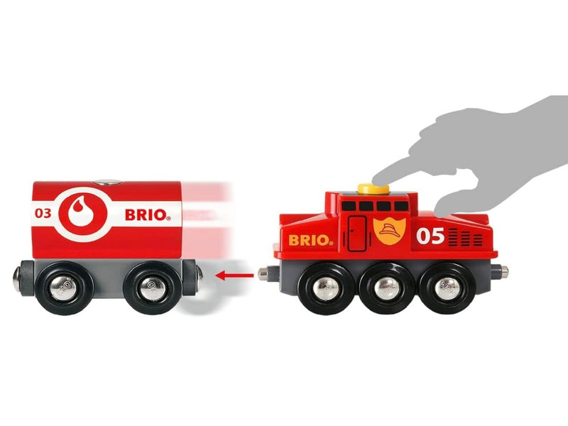 BRIO Rescue Team Train 44pcs Large Set 3yrs+