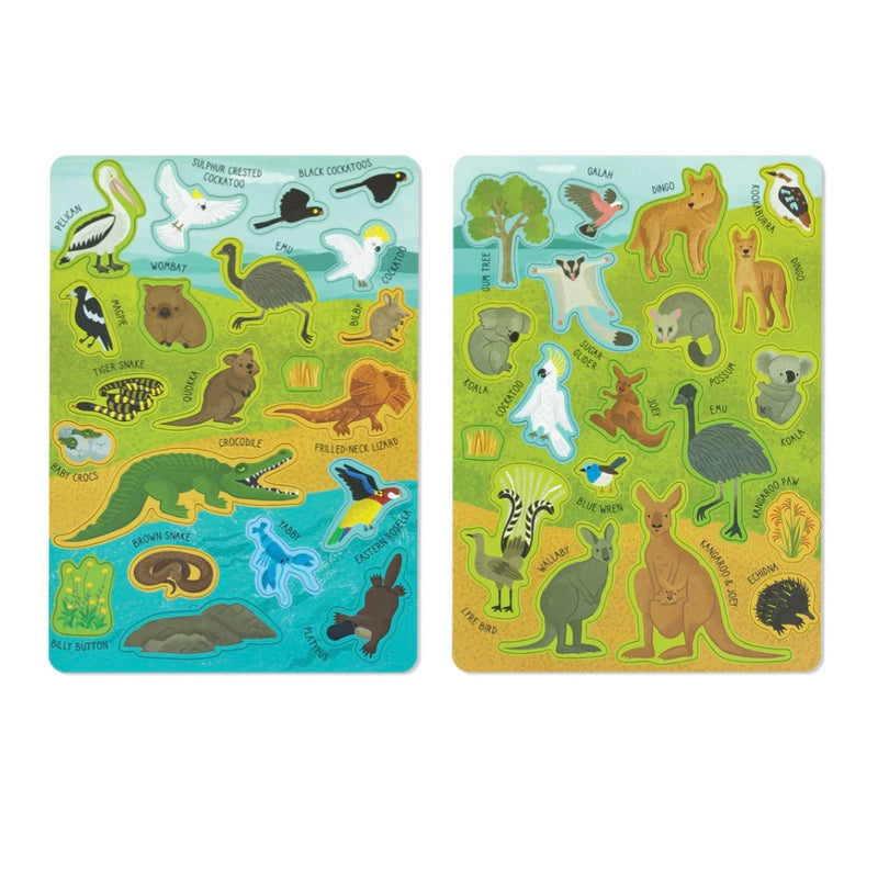 Tiger Tribe Magna Carry Aussie Animals Magnetic Playscape Travel Toys 3yrs+