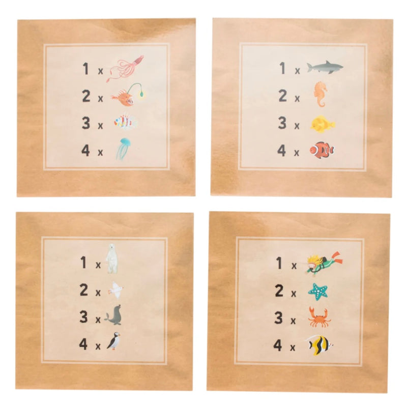 Tiger Tribe Magic Water Painting World Ocean Art and Craft for kids 12m+