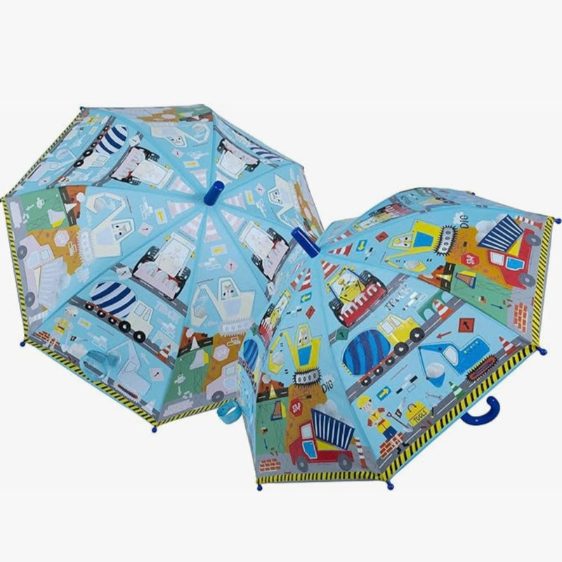 Floss & Rock Colour Changing Umbrella Construction 3yrs+