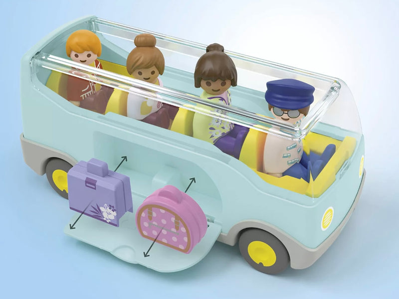 Playmobil Junior Airport Shuttle Bus Toy Car Toddlers Gifts Idea 12m+