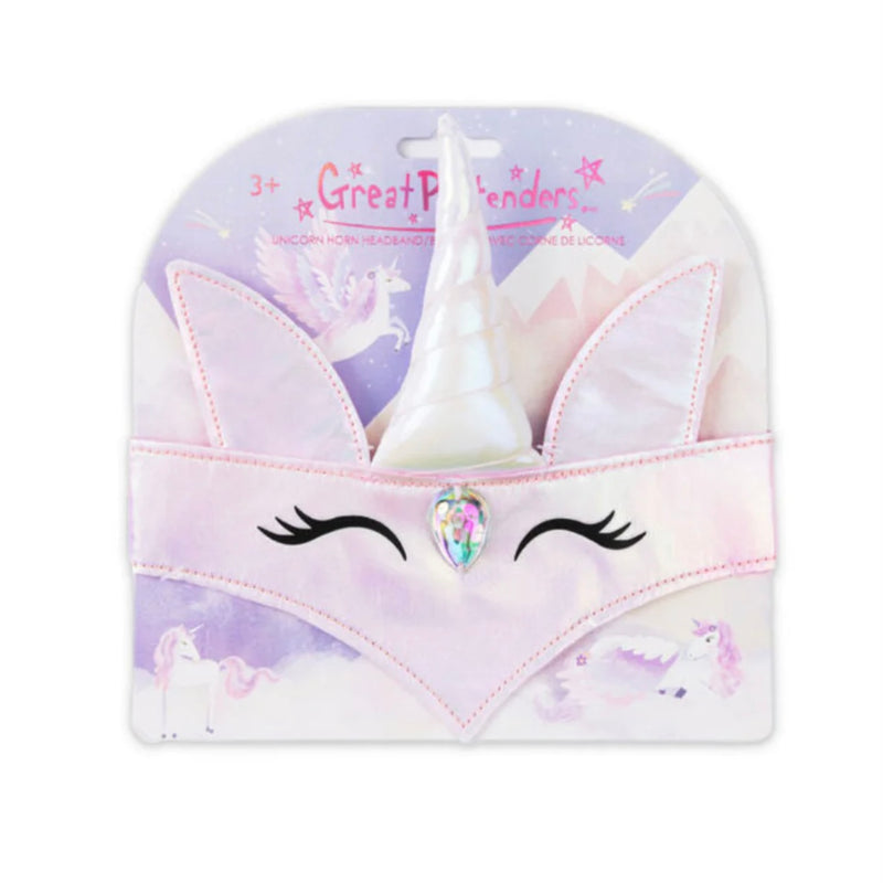 Unicorn Horn Headband by Great Pretenders Costumes Fairy Unicorn and Castle Theme 3yrs+