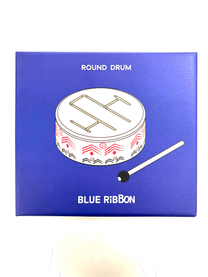 Round Tone Drum 20cm By Blue Ribbon Musical Instruments for Kids  18m+