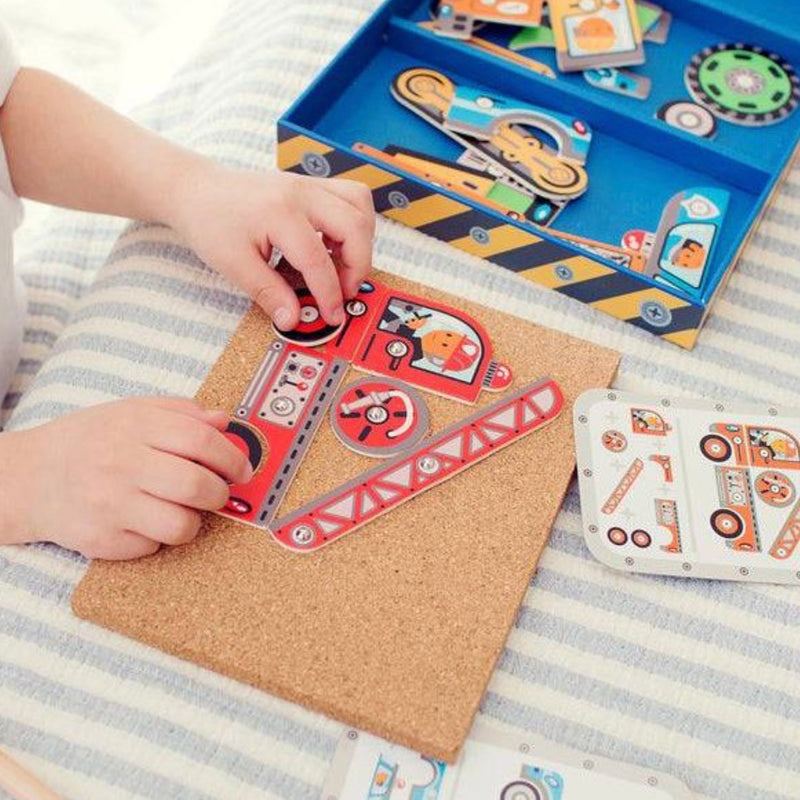 Djeco Vehicles Tap Tap Motor Skills Developmental Game 4yrs+