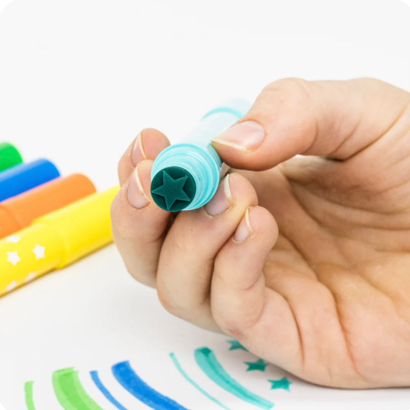 Tiger Tribe Dual-Tip Stamp Markers Arts and Craft for Kids 3yrs+