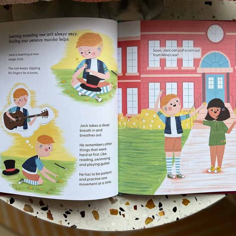 Human kind Patience (Hardcover) Wellbeing, Life Beliefs and Values by Zanni Louise, Missy Turner Kids Picture Book