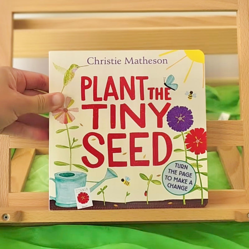 Plant the Tiny Seed: A Springtime Book for Kids (Board Book) by Christie Matheson Kids Picture Book