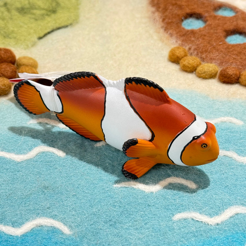 Clown Anemonefish Figurine by Safari Ltd Sea Life Collection Animal Figurines 3yrs+
