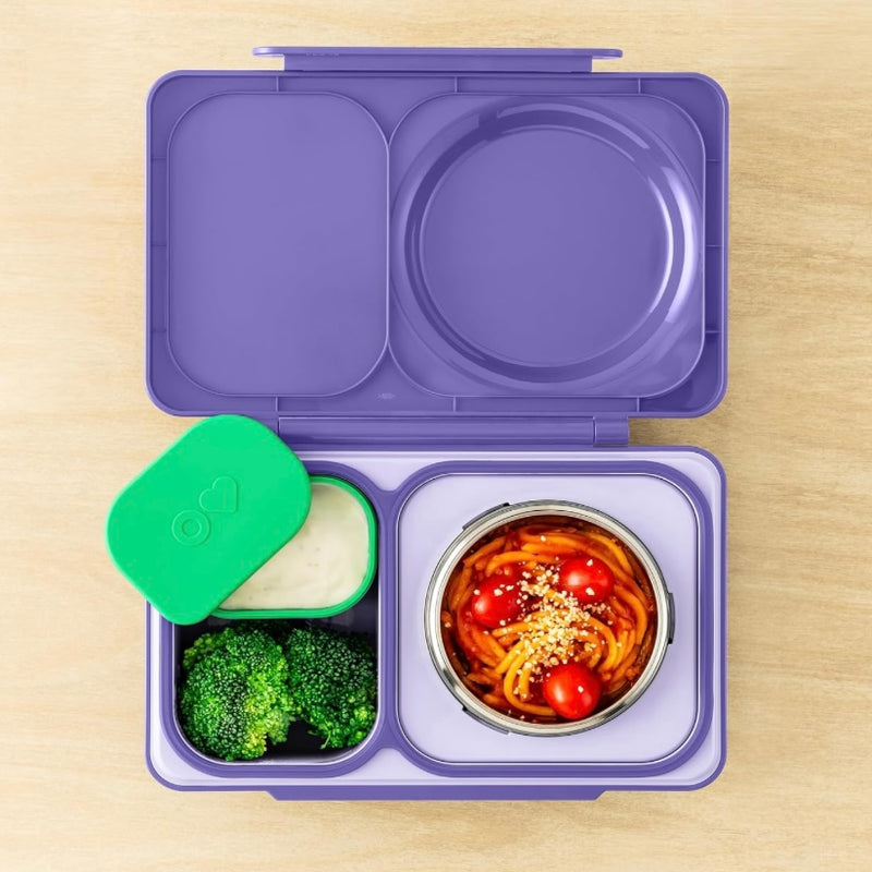 OMIEBOX Up Silicone Dip Containers 2pc 135ml 2 Colours Kids Lunchbox