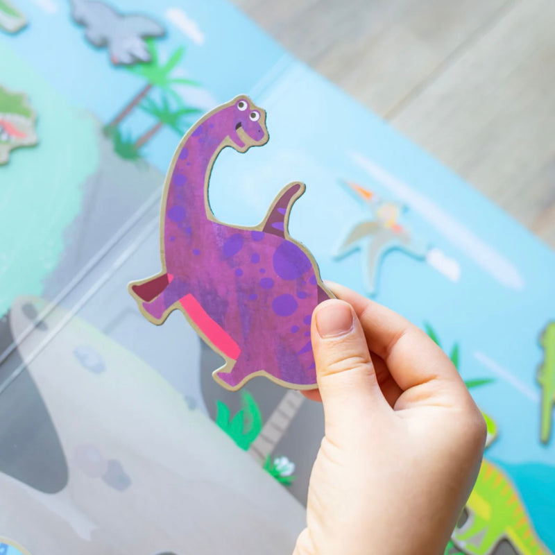 Tiger Tribe Magna Carry Dino World Travel Toys Dinosaur Toy Dinosaur and Dragon Theme 3yrs+