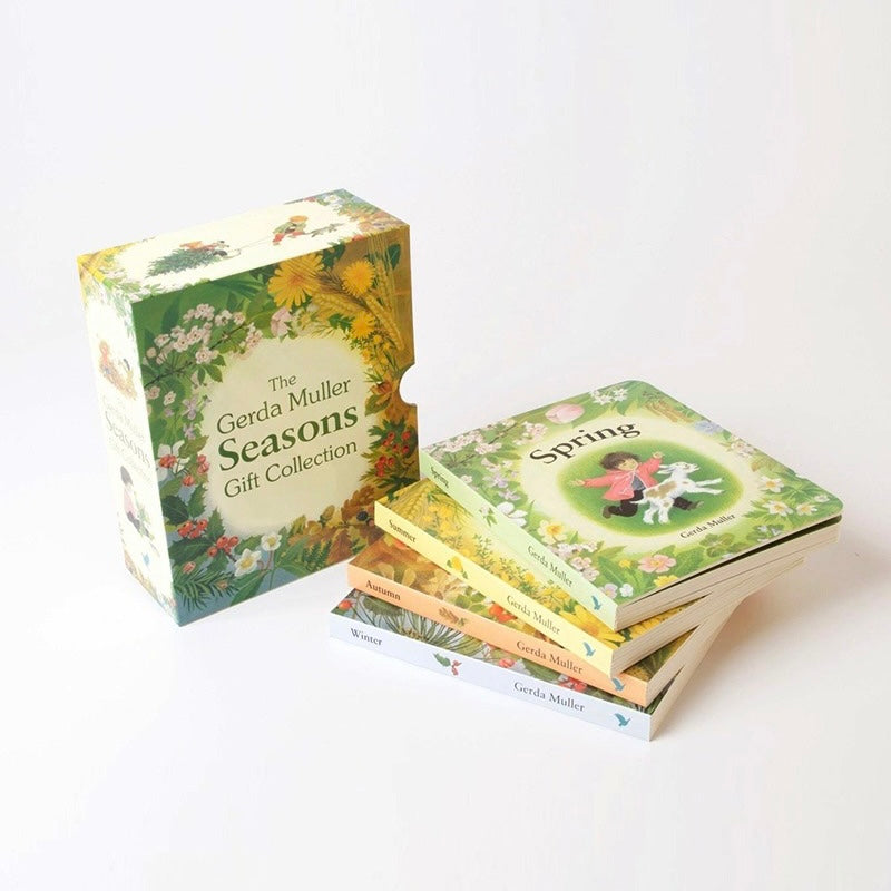 The Gerda Muller Seasons Spring, Summer, Autumn and Winter Gift Collection Set of 4 (Board Books) Kids Picture Book
