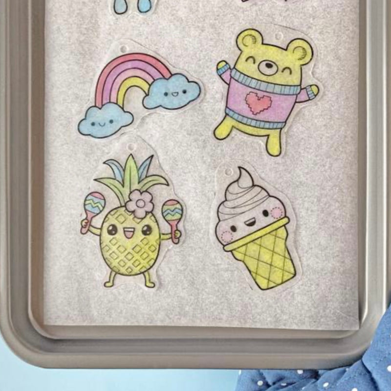 Tiger Tribe Sweet Treats Shrinkies Art and Craft for kids 4yrs+