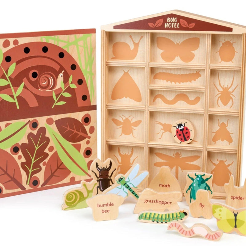 My Bug Hotel by Tender Leaf Toys 13 Garden Bugs 3yrs+