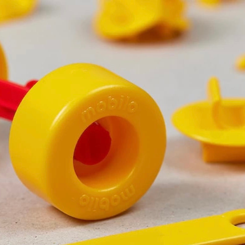 Mobilo Eco Connectors Set 64pcs STEM Toys Cognitive Developmental Toys for Preschoolers 3yrs+