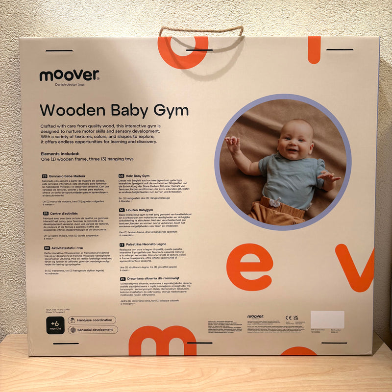 Moover Toys Wooden Baby Activity Gym Ocean Baby Toys 6m+