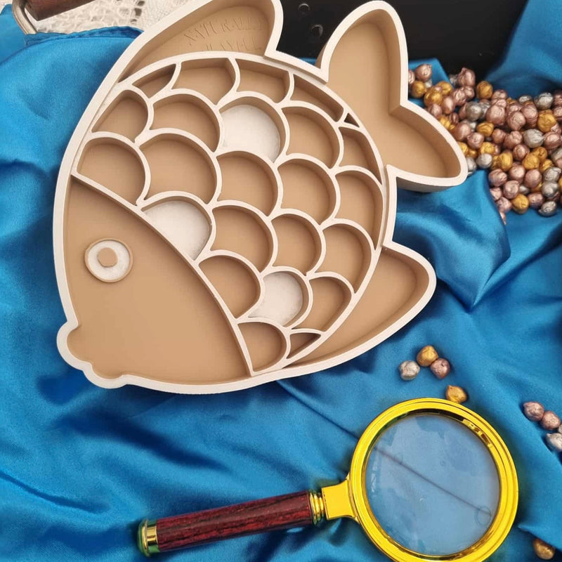 Rainbow Fish Sparkle Eco Play Tray by Naturally Playful Nature Play Tools Sensory Toys 3yrs+