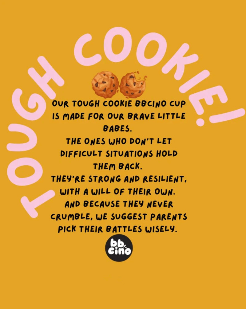 BBcino Tough Cookie in Blue 240ml Babycino