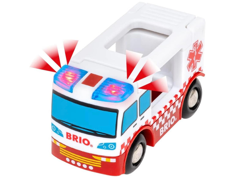 BRIO Rescue Team Train 44pcs Large Set 3yrs+