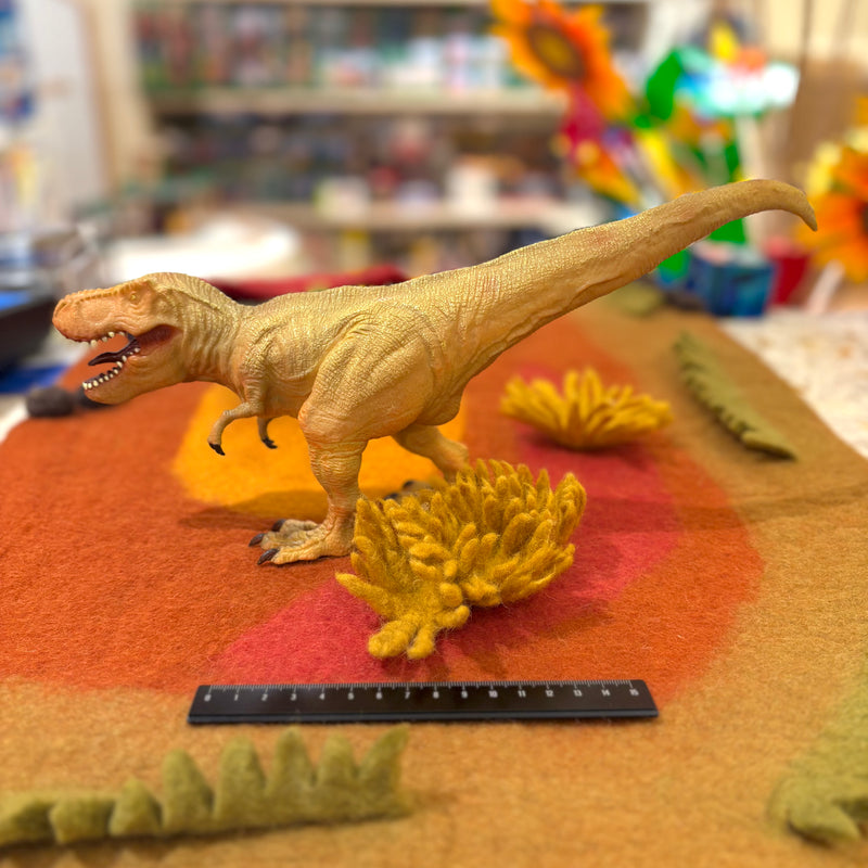 Tyrannosaurus Rex T-Rex Soft Replica Figurine Prehistoric Series by Recur Toys Dinosaur and Dragon Theme 3yrs+