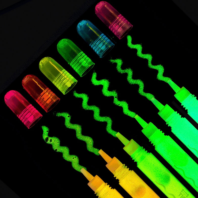 Tiger Tribe Glow in the dark Pens Art and Craft for Kids 5yrs+