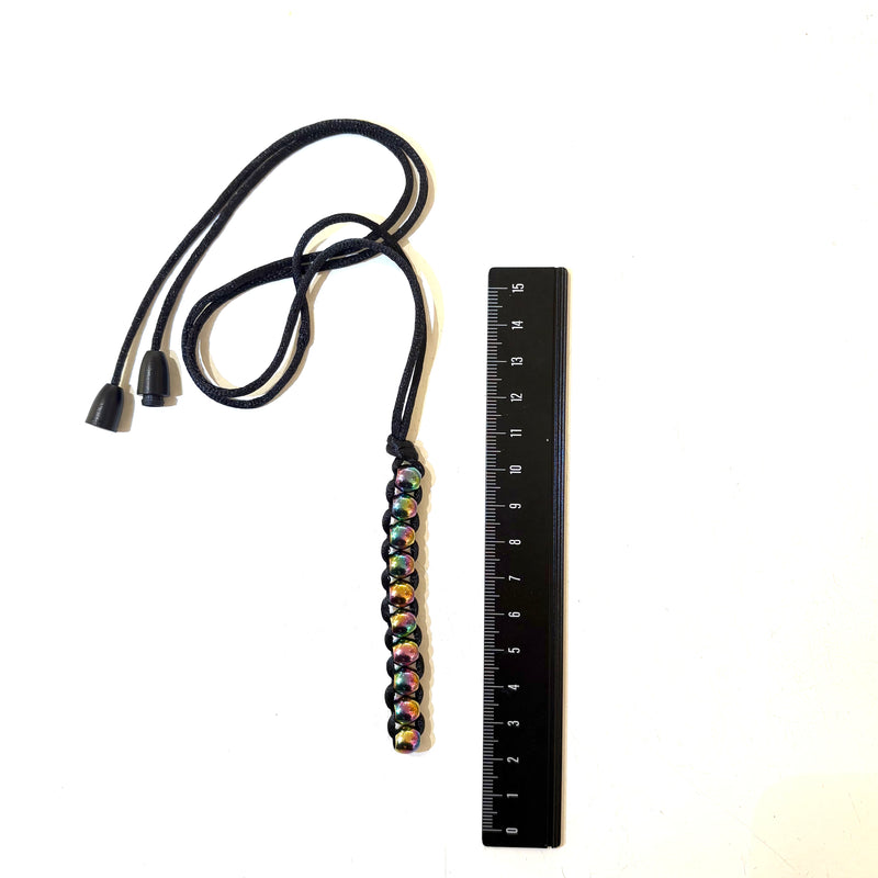 Kaiko Fidgets Catepillar Unisex Necklace Oil Slick Fidget Travel Toys Sensory Toys 3yrs+