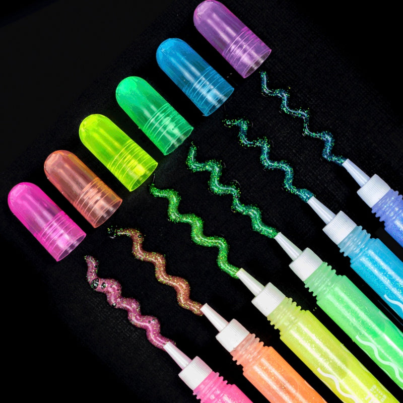 Tiger Tribe Glow in the dark Pens Art and Craft for Kids 5yrs+