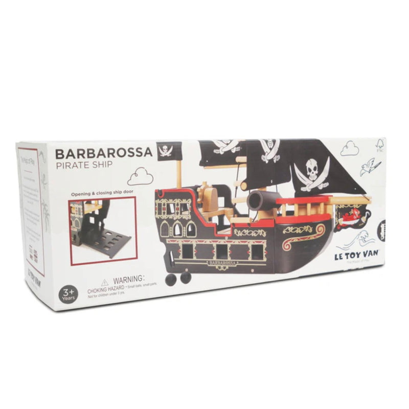 Le Toy Van Barbarossa Pirate Ship 3yrs+