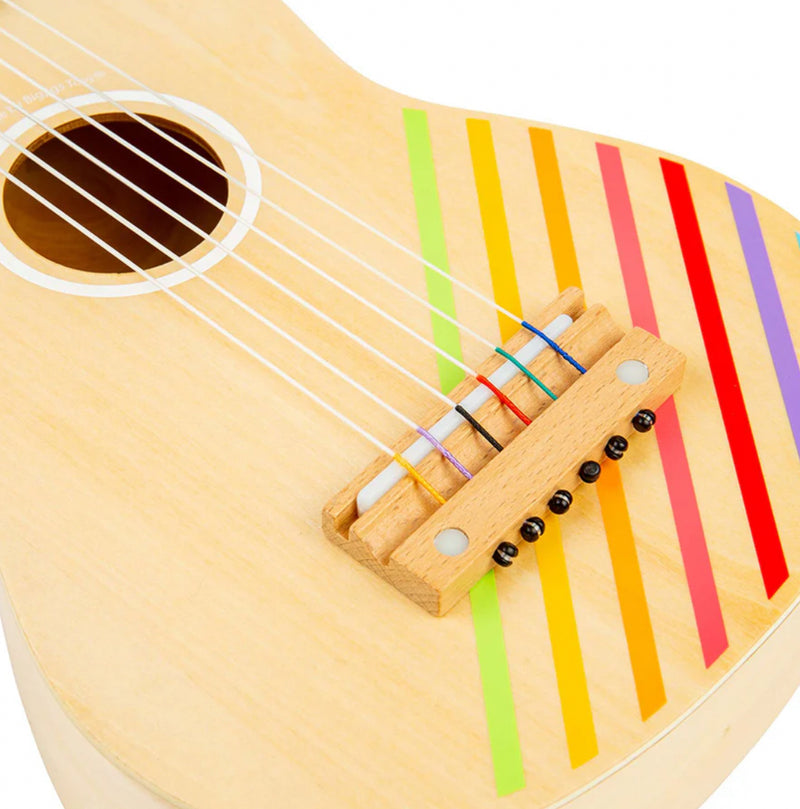 Bigjigs Toys Wooden Guitar Musical Intruments for Kids Gifting Ideas Best Seller 3yrs+