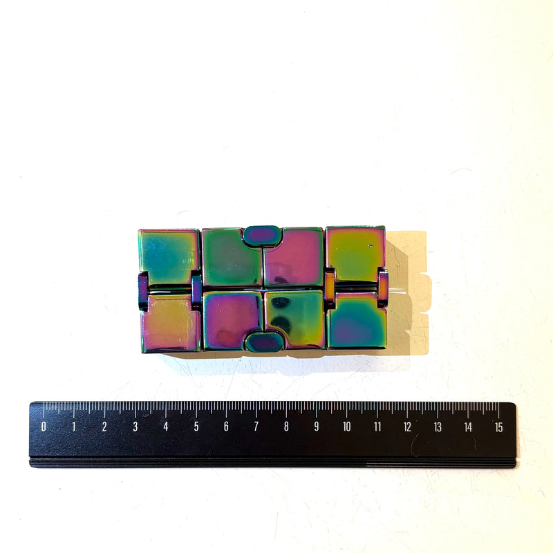 Kaiko Fidgets Infinity Cube Oil Slick Fidget Travel Toys Sensory Toys 3yrs+