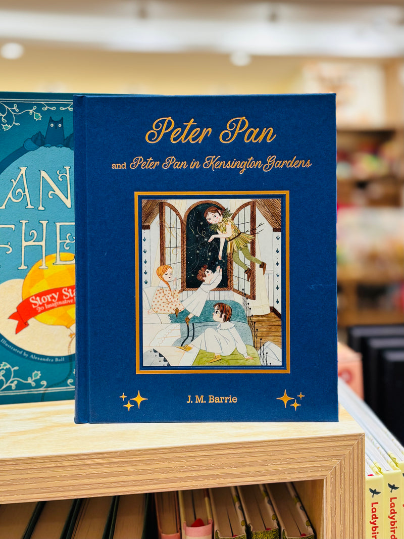 Peter Pan and Peter Pan in Kensington Gardens by J.M. Barrie and Leire Salaberria Gift Idea for 8yrs+
