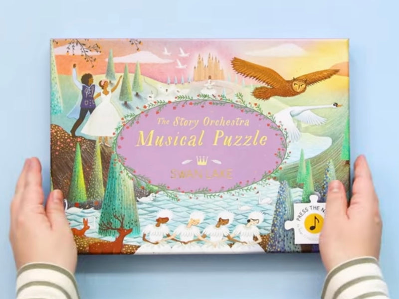 Story Orchestra The Swan Lake Musical Jigsaw Puzzle by Jessica Courtney-Tickle 5yrs+