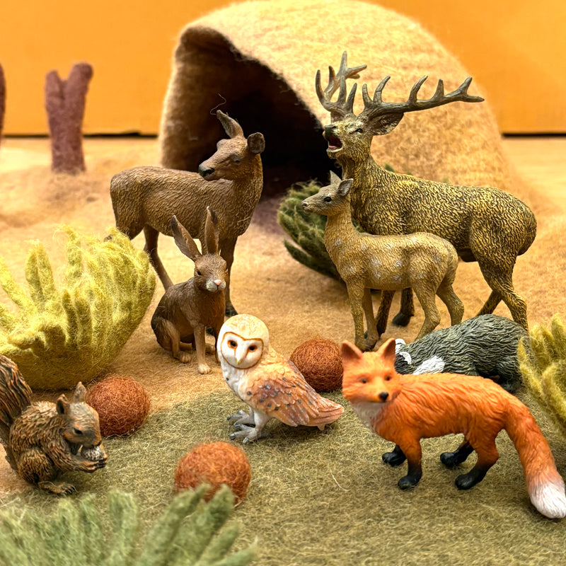 Woodland Figurine Collection 9pc Gift Set by CollectA c 3yrs+