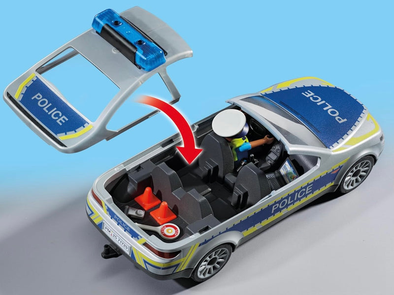 Playmobil Action Heroes Police Patrol Car Toy Car Gift Idea 4yrs+
